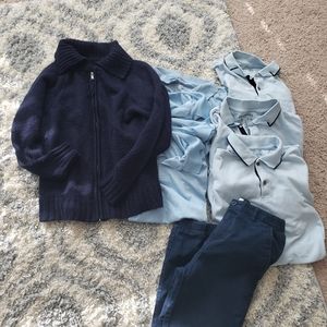 Boys blue's school uniform bundle